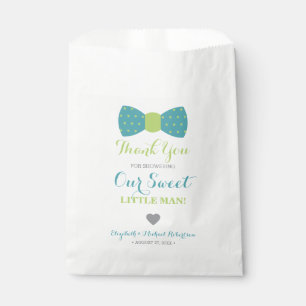 Little Man Bow Tie Favour Bag, Thank You Bags