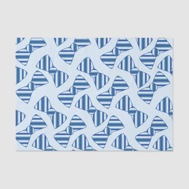 Little Man Boy's 1st Birthday Party Tissue Paper (Front)