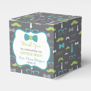 Little Man Favour Box, Baby Shower Box