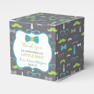 Little Man Favour Box, Baby Shower Box
