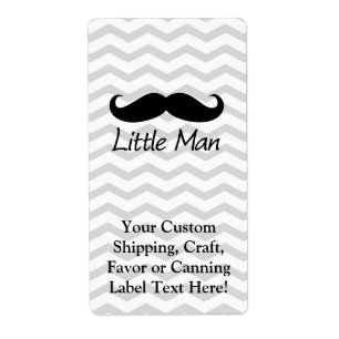 Little Man Moustache Chevron Cute Boys