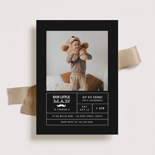 Little Man Photo Birthday (Creator Uploaded)