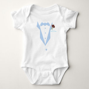 Little Man Tuxedo Baby Bodysuit