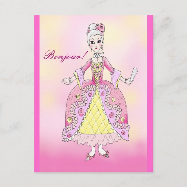 Little Marie Antoinette postcard (Front)