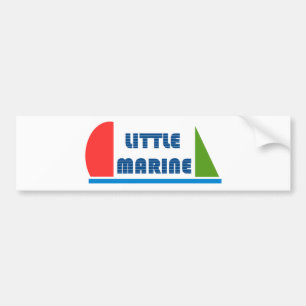 little marine bumper sticker