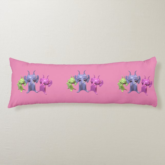 Little Martians Body Cushion (Front)