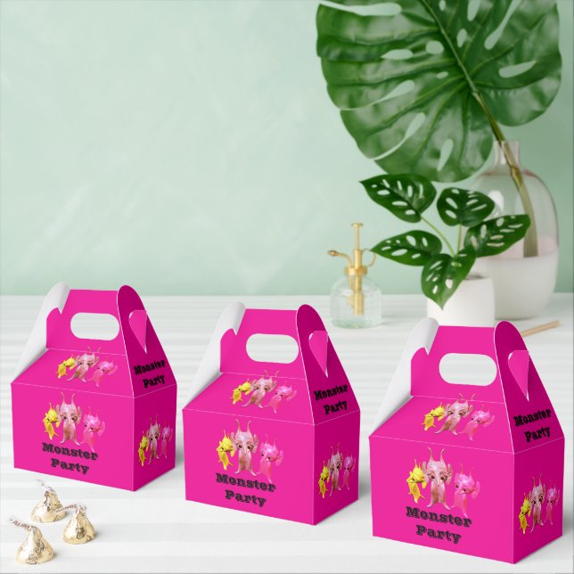 Little Martians, personalised for children. Favour Box (Multiple)
