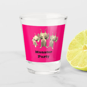 Little Martians, personalised for children. Shot Glass
