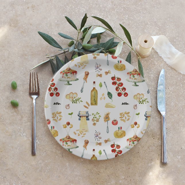 Little Meatball | Holy Ravioli Birthday Party Paper Plate (Creator Uploaded)