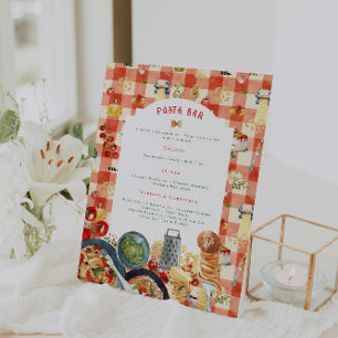 Little Meatball Holy Ravioli Pasta Bar Sign