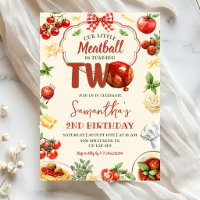 Little Meatball Is Two Italian Pasta Birthday