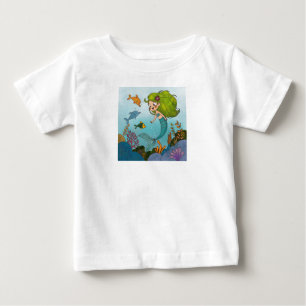 Little mermaid baby T-Shirt