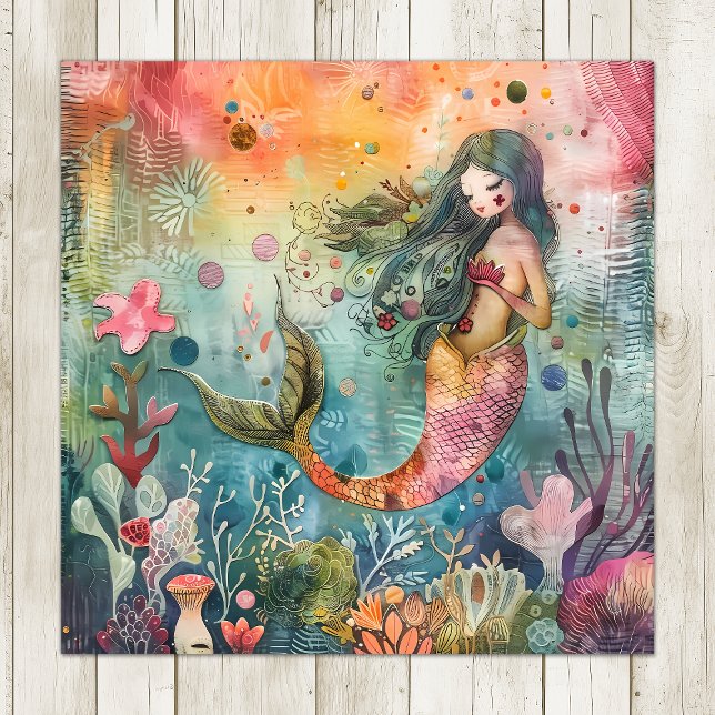 LITTLE MERMAID COLORFUL  POSTER (LITTLE MERMAID COLORFUL POSTER)