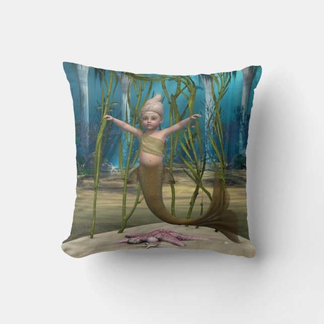 Little Mermaid Cushion (Front)