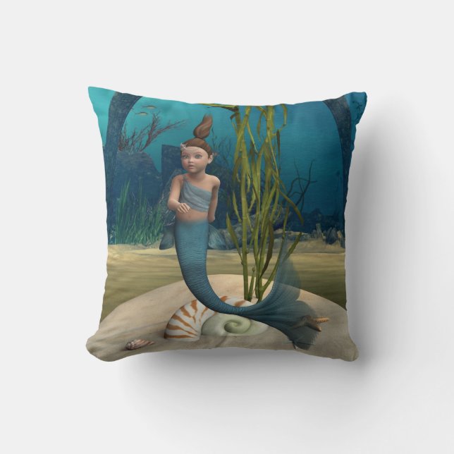Little Mermaid Cushion (Front)