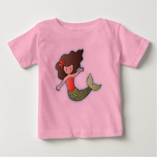 Little Mermaid for Kids Baby T-Shirt