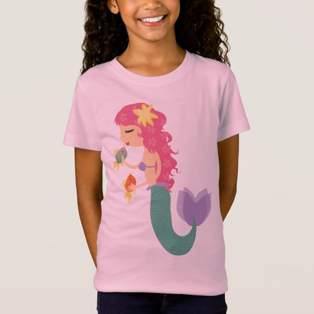 Little Mermaid Girl Tshirt (Front)