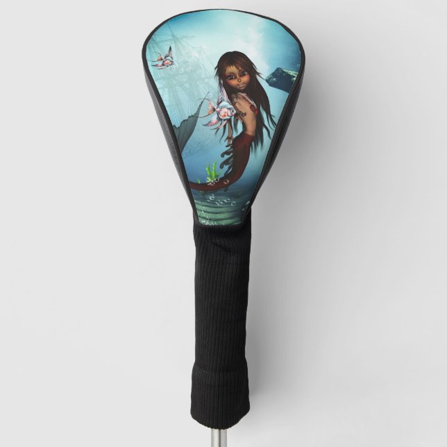Little mermaid golf head cover (Front)