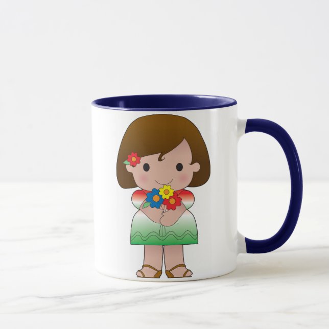 Little Mexican Girl Mug (Right)