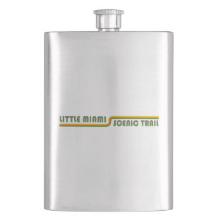 Little Miami Scenic Trail Ohio Hip Flask