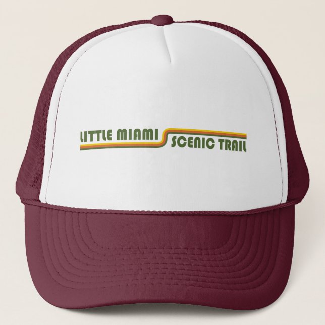 Little Miami Scenic Trail Ohio Trucker Hat (Front)
