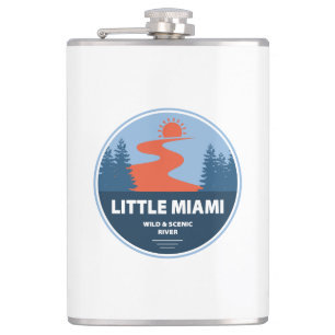 Little Miami Wild And Scenic River Hip Flask