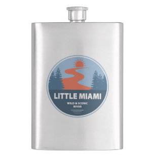 Little Miami Wild And Scenic River Hip Flask