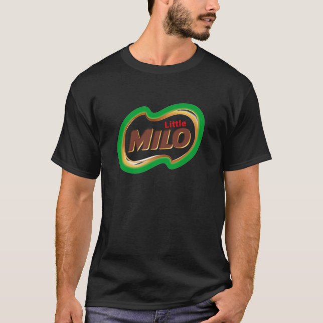 Little Milo Drink Beverage Premium T-Shirt (Front)