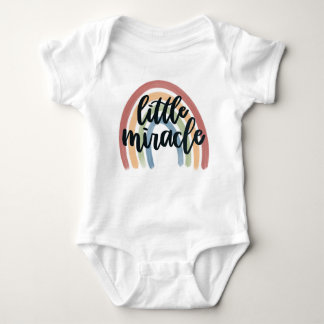 Little Miracle Rainbow Baby Bodysuit