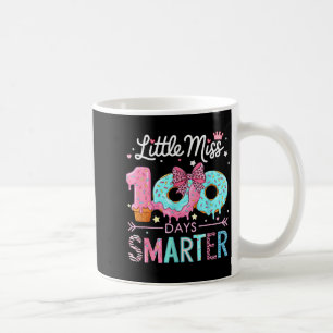 Little Miss 100 Days Smarter Kids Girls 100th Day  Coffee Mug