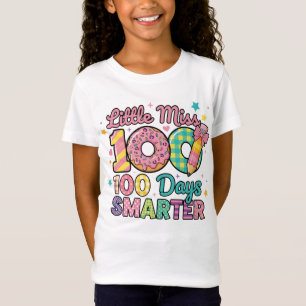 Little Miss 100 Days Smarter  T-Shirt