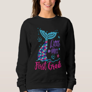 Little Miss 1st Grade Girls Back To School Shirt D