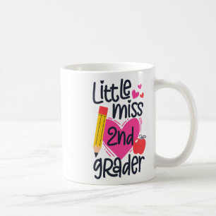 Little Miss 2nd Grader First Day Of Second Grade G Coffee Mug