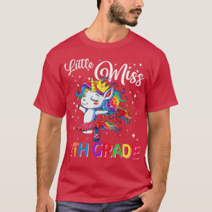 Little Miss 7th Grade Unicorn Magical First Day Of T-Shirt
