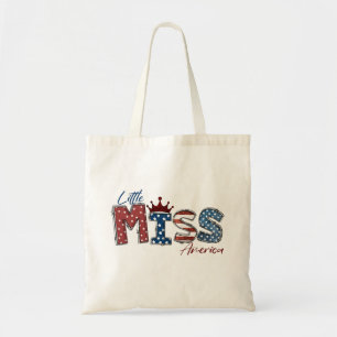 Little Miss America Tote Bag