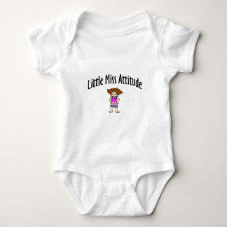Little Miss Attitude Baby Bodysuit