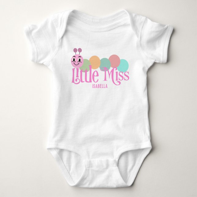 Little Miss Baby Bodysuit (Front)