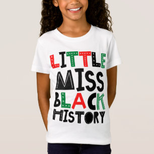 Little Miss Black History Month T-Shirt