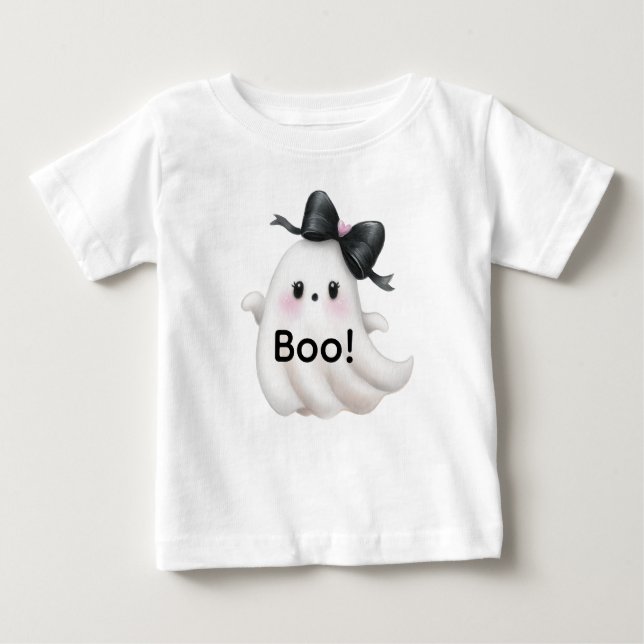 Little Miss Boo Baby T-Shirt (Front)