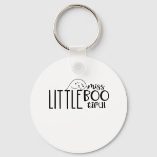 Little Miss Bootiful Retro Classic Key Ring