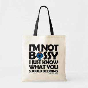 Little Miss Bossy Just Knows Tote Bag