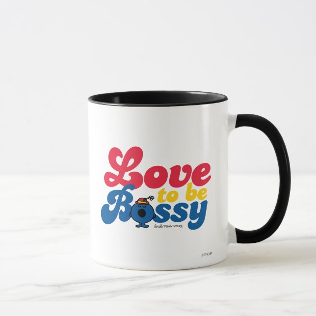 Little Miss Bossy | Love To Be Bossy Mug (Right)