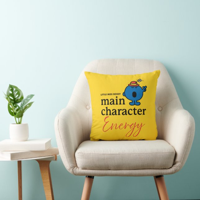 Little Miss Bossy Main Character Energy Cushion (Chair)