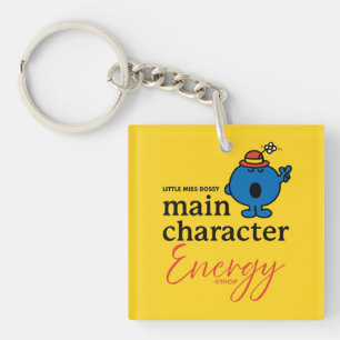 Little Miss Bossy Main Character Energy Key Ring