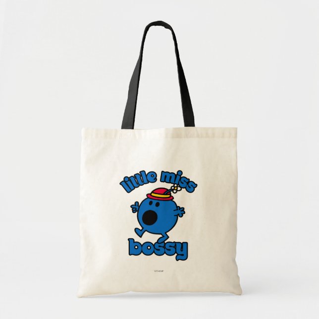 Little Miss Bossy On The Move Tote Bag (Front)