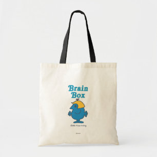 Little Miss Brainy Brain Box Tote Bag