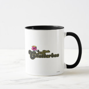 Little Miss Chatterbox   Dark Green Lettering Mug