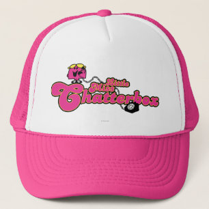 Little Miss Chatterbox Long Telephone Cord Trucker Hat