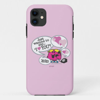 Little Miss Chatterbox Says I Love You Case-Mate iPhone Case