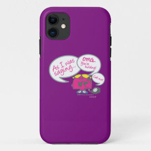 Little Miss Chatterbox & Telephone iPhone 11 Case